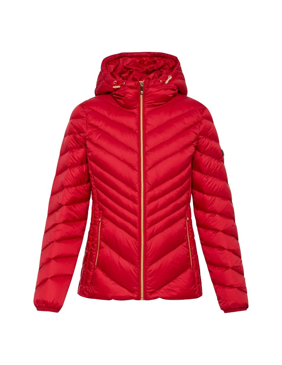 Vêtements D'extérieur Anne Klein Chevron Packable Puffer Jacket   | FRU-6795320